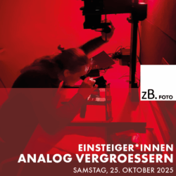 Analog Vergrössern im zB.Foto Baden, 25. Oktober 25