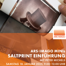 ARS IMAGO MINIs: SALTPRINT WORKSHOP IN ZÜRICH 18. JANUAR 2024