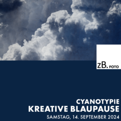 Kreative Blaupause: Cyanotypie im zB.FOTO 14. September 2024