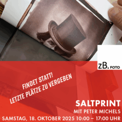SALTPRINT - der älteste Fotoprozess der Welt